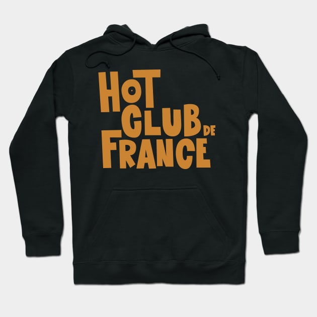 Swing with Style: The Legendary Hot Club de France Hoodie by Boogosh